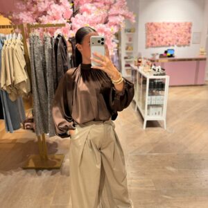 BLOUSE  3957 MARRON