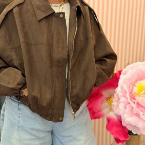 VESTE 3587 MARRON